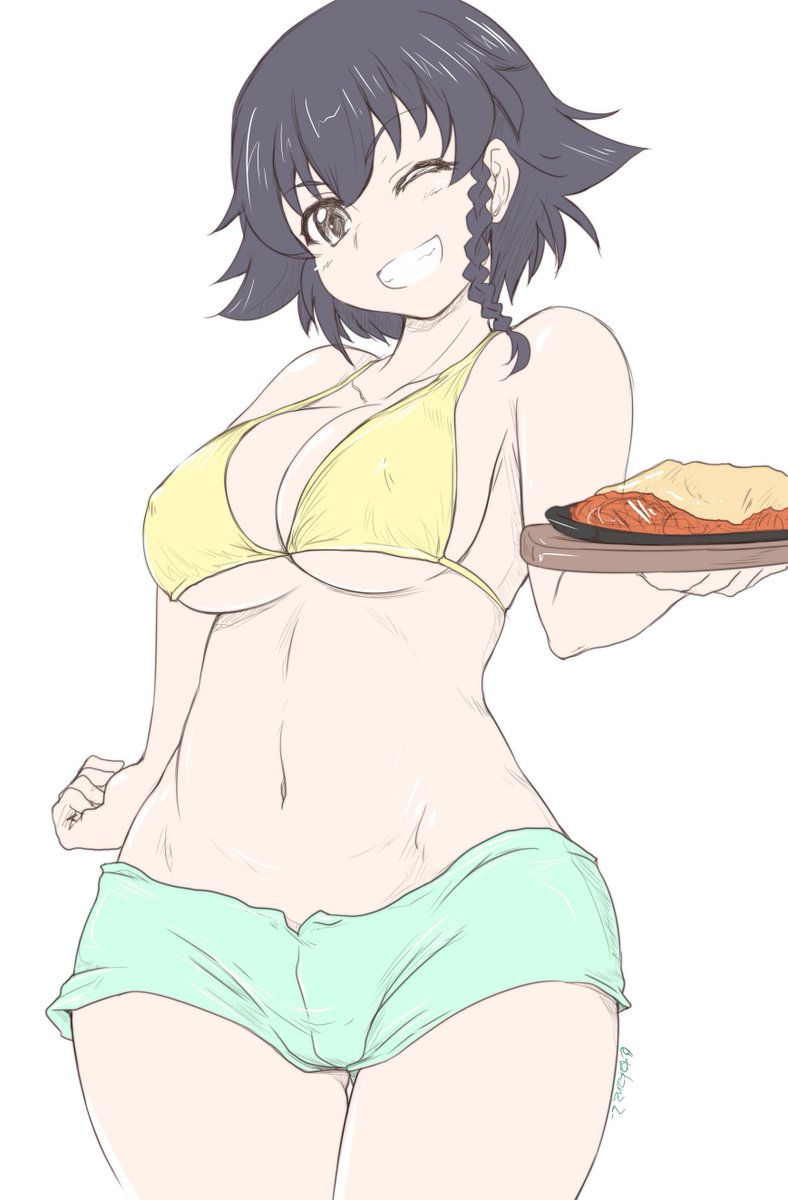 ペパロニ(ガルパン) 「#ペパロニ生誕祭2023 過去絵ばかりだけど。 」|鷹那２号のイラスト