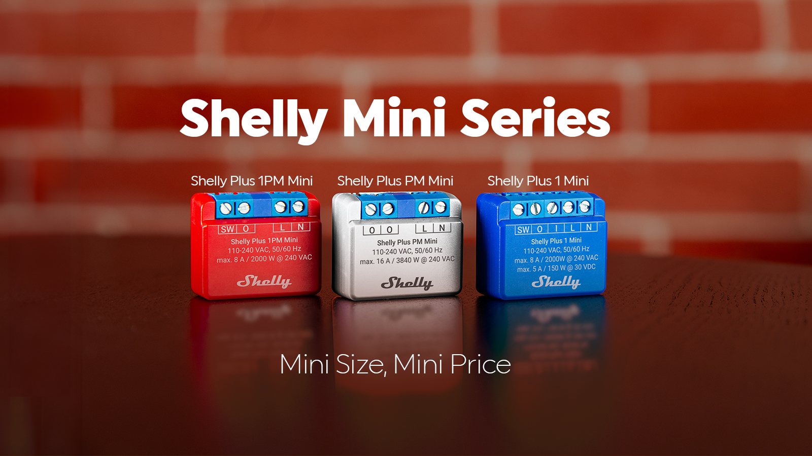 Shelly on X: Introducing the Shelly Mini Series: Where Convenience Meets  Compactness! Say hello to the Shelly Mini Series, the ultimate solution  designed with your convenience in mind. These mini relays are