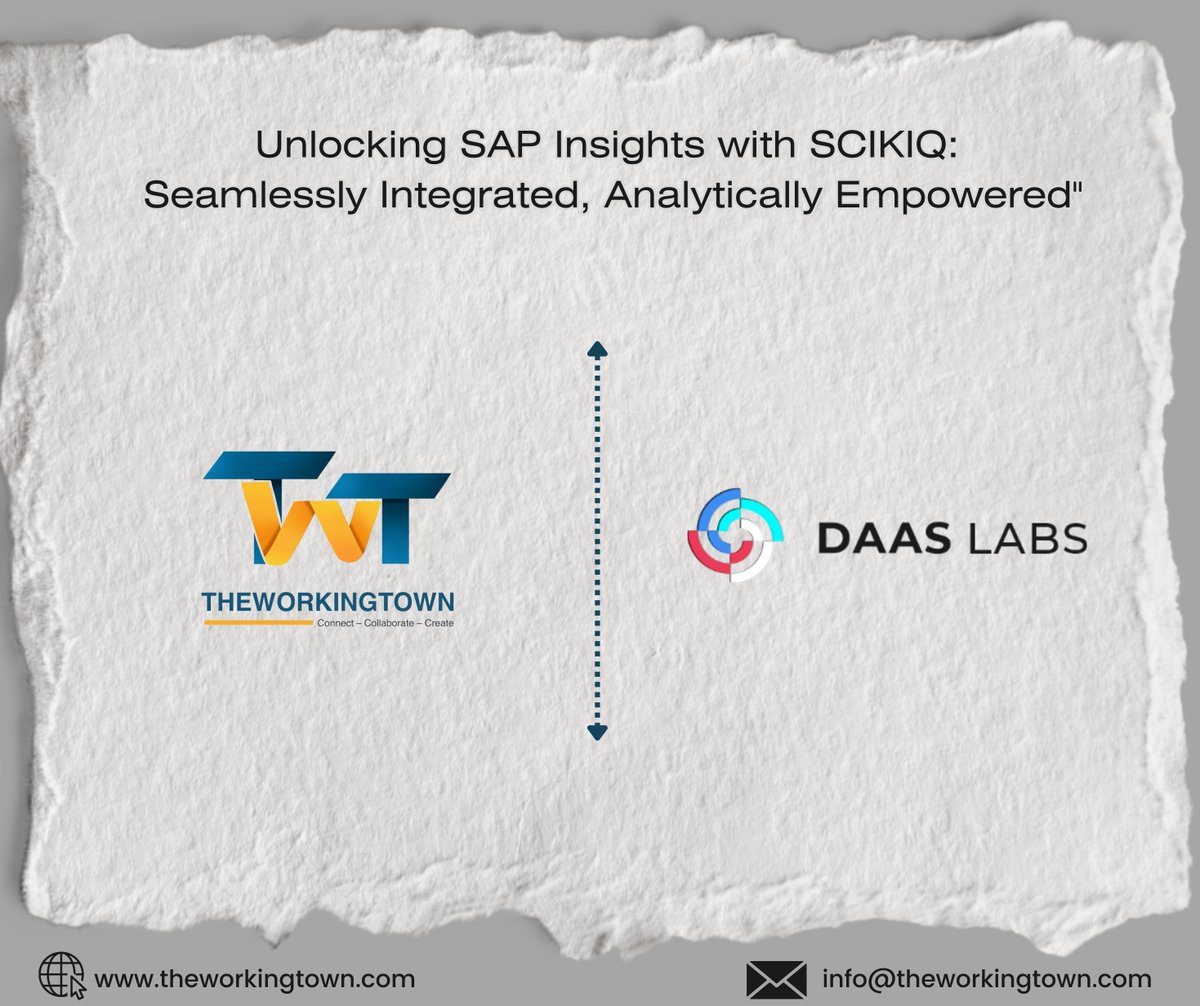 theworkingtown's tweet photo. DAAS Labs' success story stands as a testament to the transformative potential inherent in SAP integration and connectivity solutions. By adeptly leveraging Python and RFC-based connectivity, the company  seamlessly integrated SAP BW, in addition to facilitating P2P integration. https://t.co/1Ev2LERR7K