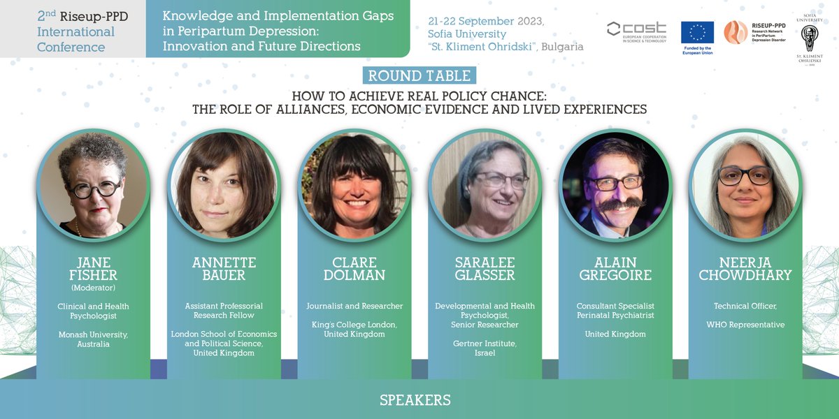 You will find the program here:
globalevents.gr/2023/riseup-pp…

#COSTaction #RiseupPPD #perinataldepression #perinatalmentalhealth #maternalMHmatters #conference #learninganddevelopment #mentalhealth