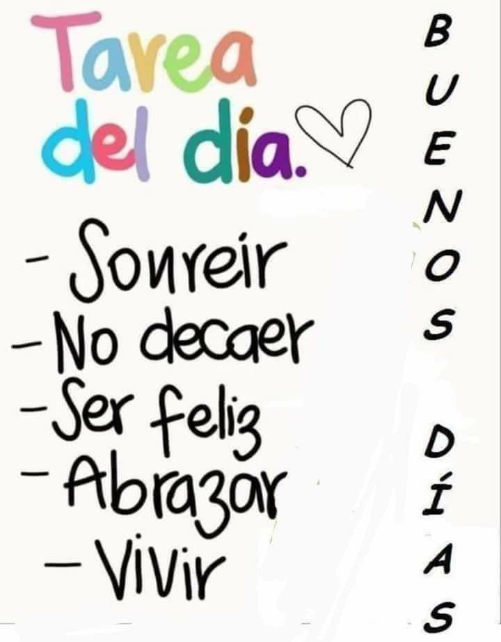 ¡Buen Día! ☕️❤️