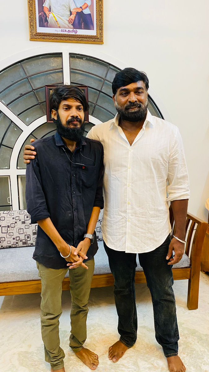 romeodeva3's tweet photo. Good luck hero sir #vjs50... my wish miles too go #vjs500 thanks for memorable speech @VijaySethuOffl sir...happy ever... #Maharaja https://t.co/kB3POvxBUs