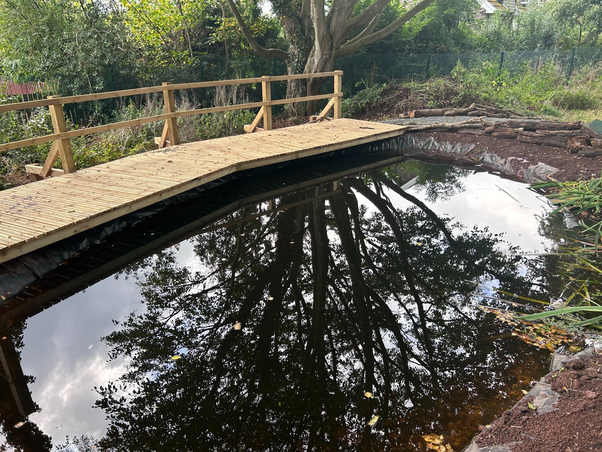 Our school pond has had a stunning facelift thanks to the incredible hard work and generosity of our parents and community members who applied for a grant, won the grant and then worked really hard to make our pond dreams a reality. #LlangorsBelong #LlangorsConnect @BannauB