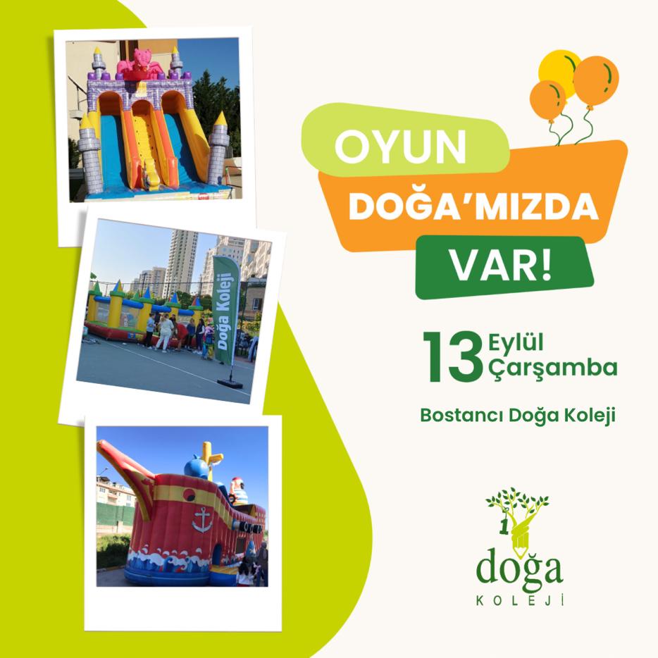 Öğrencilerimizle eğlenceli bir gün icin "Oyun Doğa'mızda Var!" diyoruz 🎈🎈🎈🎈 <a href="/altayselen1/">Selen Altay</a> <a href="/YelizAyin/">Yeliz Ayin Kayalak</a> <a href="/nurhansutlass/">Dr. Nurhan Sütlaş</a> <a href="/DogaOkullari/">Doğa Koleji</a>