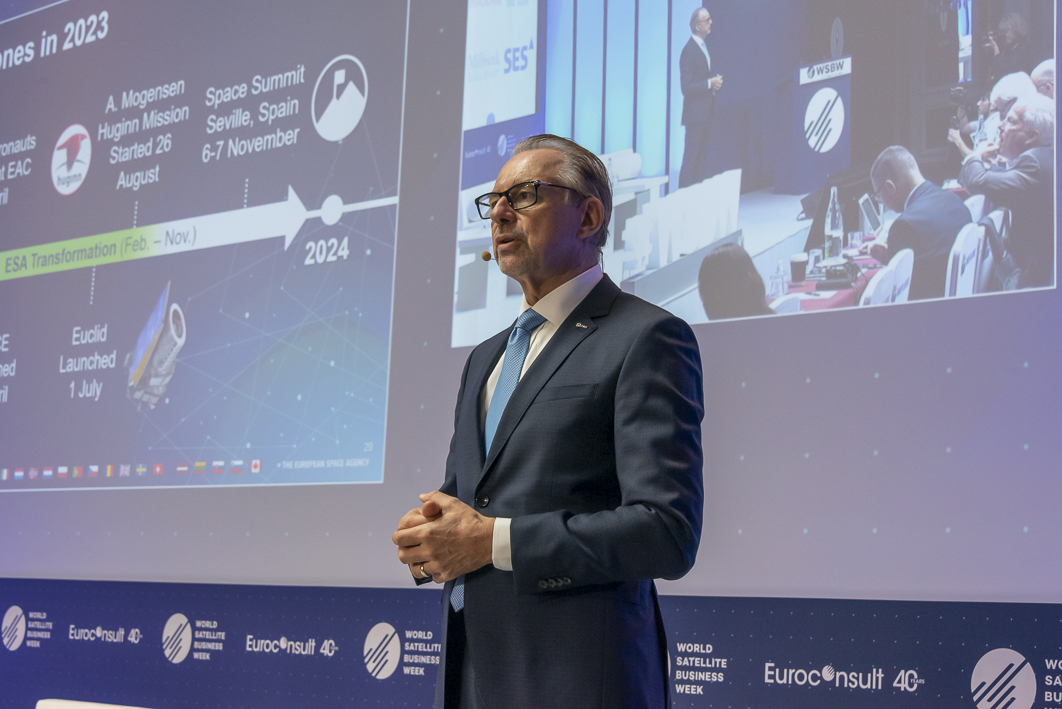 At #WSBW, I outlined our ambitious plans for the next few years. How we'll be taking part in the next chapters of human exploration and how we're #MakingSpaceForEurope