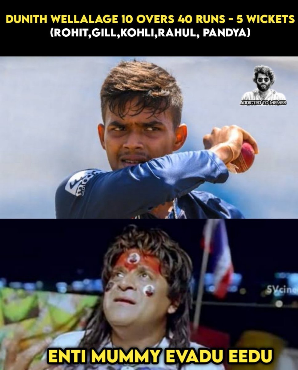 Addictedtomemez's tweet photo. Ahh Bowling Entra 🥵🙏🫡

#Dunith #INDvSL https://t.co/hxkHQki9fU