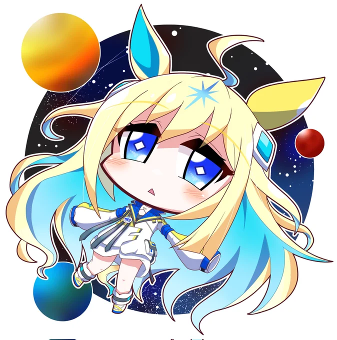 #みんなでデフォルメ絵をあげて幸せな気分になろう#ウマ娘私がすでに幸せなんじゃよー 