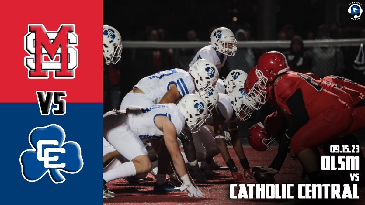 Shamrock Media (@dcc_media_) on Twitter photo Tune in this Friday at 7 p.m. for a CHSL battle between Orchard Lake St. Mary’s Prep (<a href="/OLSMFootball/">OLSM Football</a>) versus Detroit Catholic Central (<a href="/DCCfootball/">Detroit Catholic Central Football</a>)!!!
Live coverage starts at 6:45 p.m.
Link below 👇 and in bio!!!
youtube.com/live/dd3CFCcH4…
<a href="/DETROITCCAD/">Aaron Babicz '93</a> <a href="/DCC1928/">Detroit Catholic Central High School</a> <a href="/DCCShamrocks/">Detroit Catholic Central Athletics</a> Tune in this Friday at 7 p.m. for a CHSL battle between Orchard Lake St. Mary’s Prep (<a href="/OLSMFootball/">OLSM Football</a>) versus Detroit Catholic Central (<a href="/DCCfootball/">Detroit Catholic Central Football</a>)!!!
Live coverage starts at 6:45 p.m.
Link below 👇 and in bio!!!
youtube.com/live/dd3CFCcH4…
<a href="/DETROITCCAD/">Aaron Babicz '93</a> <a href="/DCC1928/">Detroit Catholic Central High School</a> <a href="/DCCShamrocks/">Detroit Catholic Central Athletics</a>