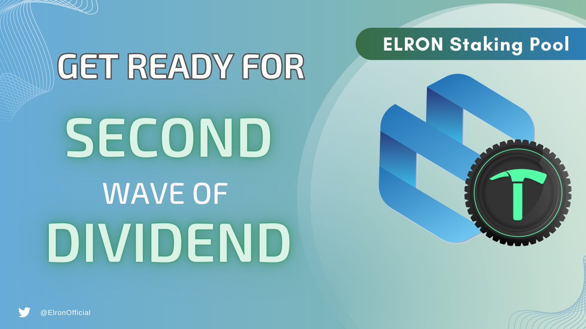 ElronOfficial's tweet photo. STAKE ELRON EARN $POT ๐ฐ
ELRON Staking Pool Launching Soon!
Get Set for This Week's Launch! ๐
๐ Buy ELRON now: https://t.co/WDv30adVdZ
๐บ HOW to buy ELR (Tutorial Video) : https://t.co/pPslJXPeCZ
#DividendWave #ELRON #Stake2Earn #TraderDAO #POT #Stake #Staking https://t.co/xGnqLFjkOi