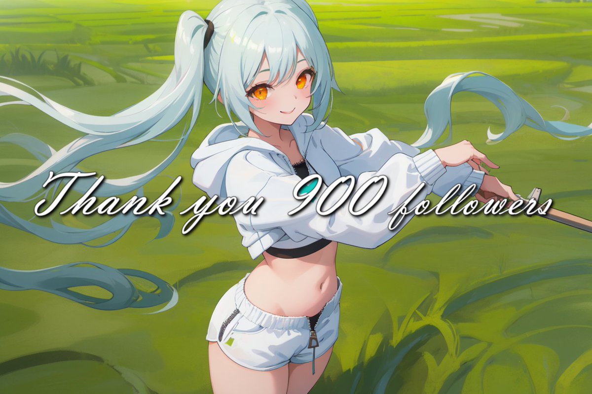katakurikocoeur's tweet photo. おたくのみんな、フォロワー900人達成したやで！感激やな〜！これからもっとネタをお届けするで〜！って言うか、900人ってことは、ちょっとした村やんけ！村長のあたし、よろしくな〜！知らんけど
#AIart https://t.co/UXV6HeaJ0V