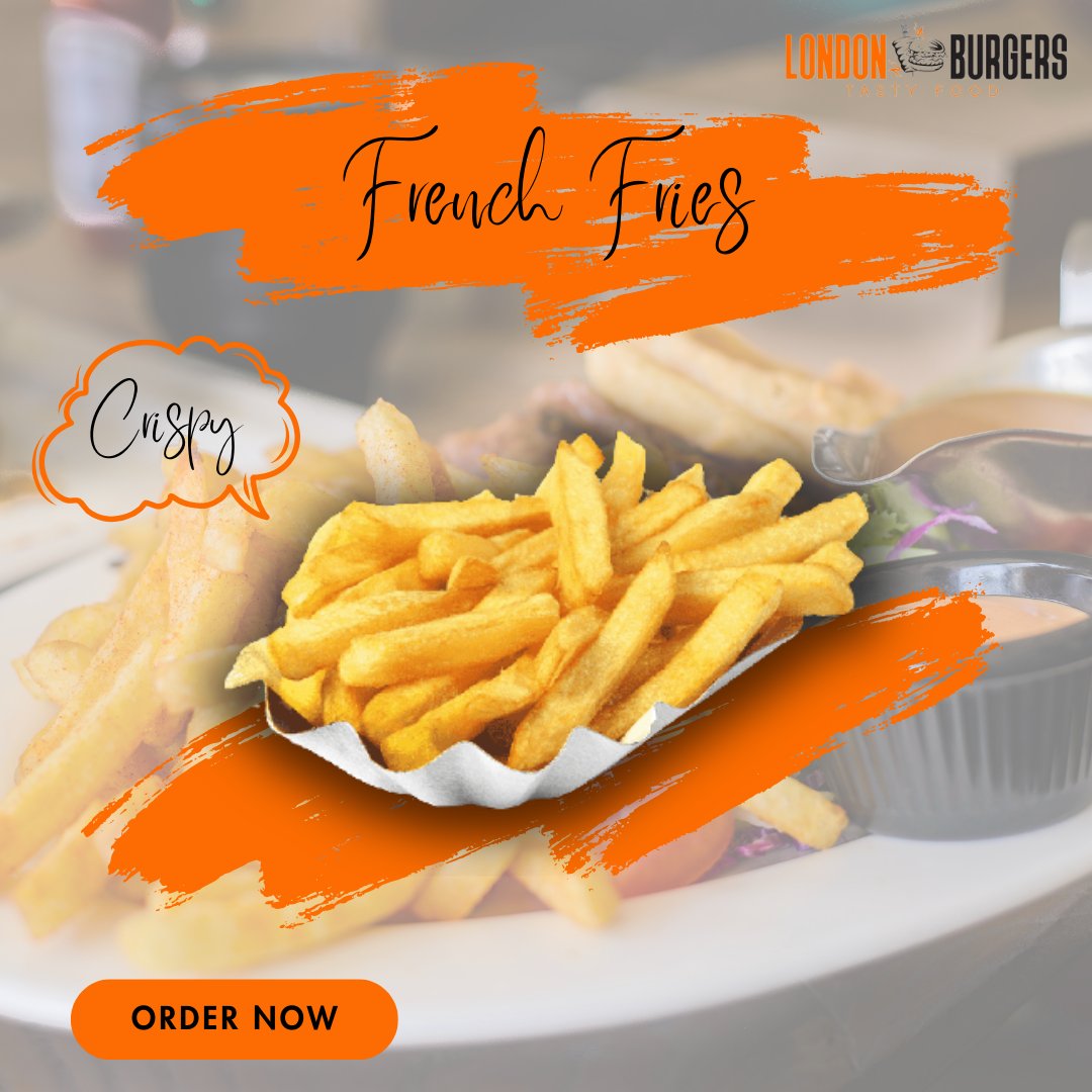 Golden, crispy French fries – a universal love language, a delightful symphony of flavor and crunch in every bite.

#goldenfries #crispydelights #frydayfavorites #potatoperfection #foodieindulgence #comfortfood #friedgoodness #savortheflavor #frenchfrylove #londonburgers