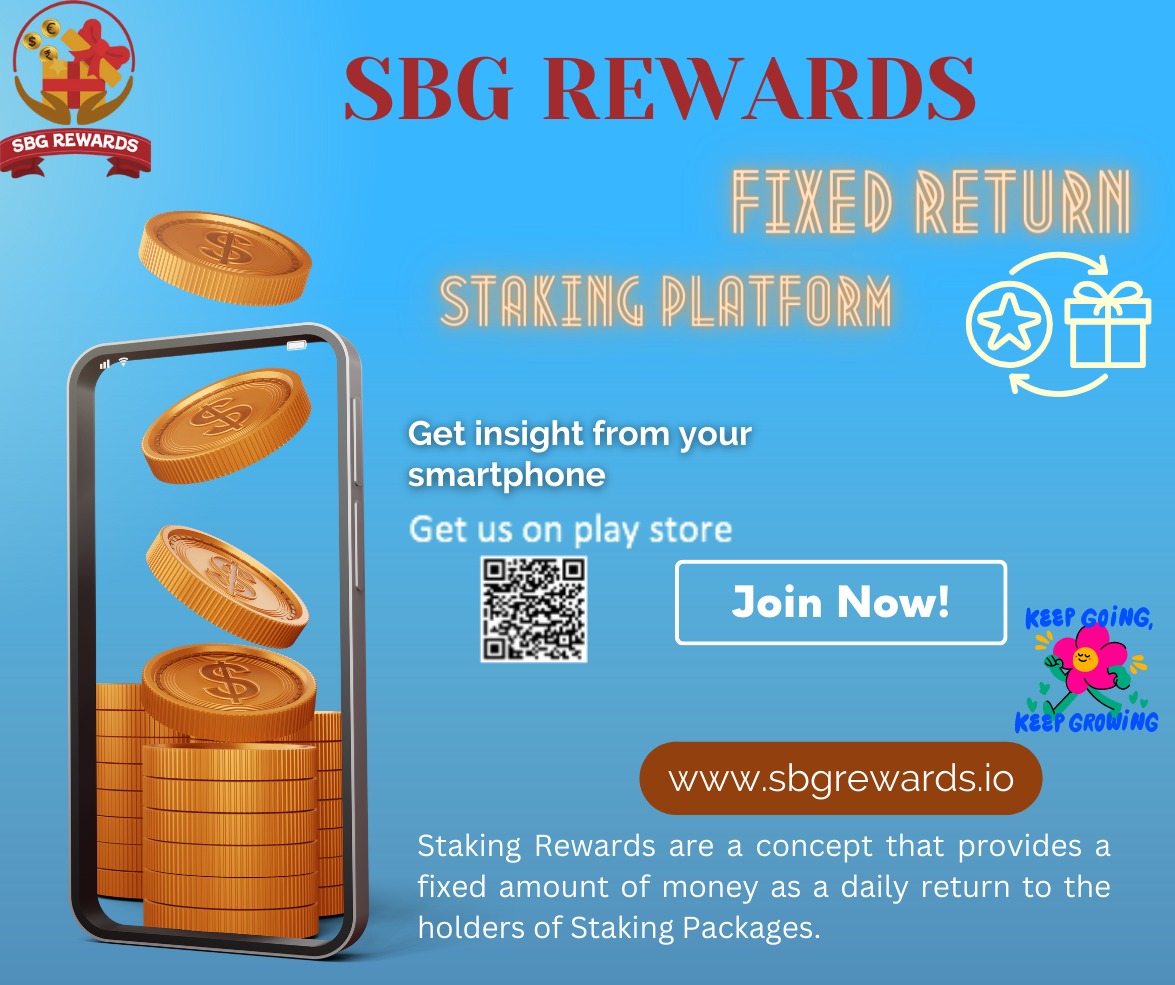 📷 Discover SBG Rewards Fixed Return Investment Platform! 🎇🚀💰
.
.
.
.
 sbgrewards.io !
📷  :     (307) 343-4206

#SBGRewards #FixedReturns #SmartInvesting #sbgrewardsprogram #sbgfixedincome #safecryptoinvestment #safeinvestment #daillyrewards #sbgians #cryptotrading