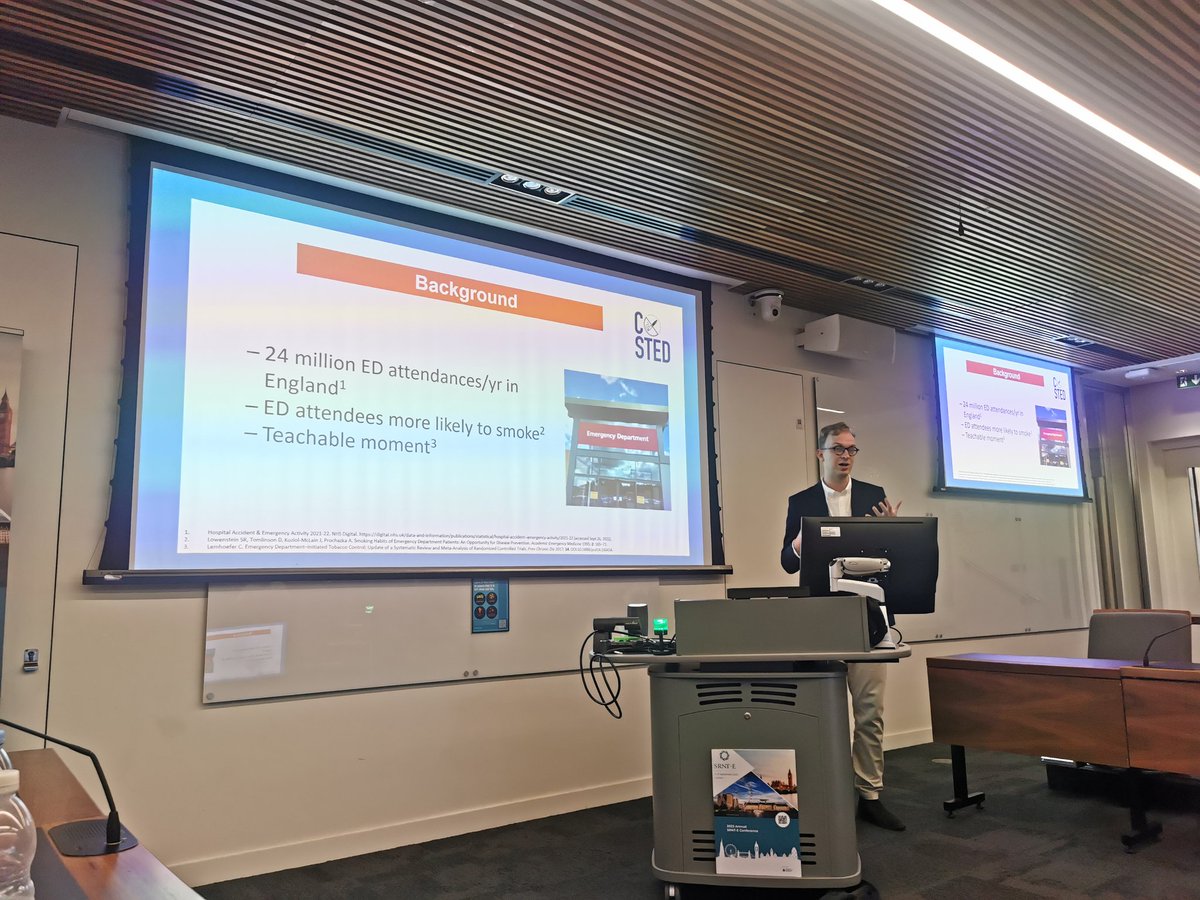 AddictionResearchUEA (@addictionuea) on Twitter photo <a href="/drianpope/">Ian Pope</a> talking about why hospital ED's provide an important opportunity to reach people who smoke. So excited that #SRNTE2023 has heard a world first exclusive to the <a href="/CostedTrial/">The CoSTED Trial</a> findings. Sorry can't share just yet... Paper forthcoming! <a href="/UeaMed/">MED UEA</a> <a href="/UEAResearch/">UEA Research</a> <a href="/drianpope/">Ian Pope</a> talking about why hospital ED's provide an important opportunity to reach people who smoke. So excited that #SRNTE2023 has heard a world first exclusive to the <a href="/CostedTrial/">The CoSTED Trial</a> findings. Sorry can't share just yet... Paper forthcoming! <a href="/UeaMed/">MED UEA</a> <a href="/UEAResearch/">UEA Research</a>