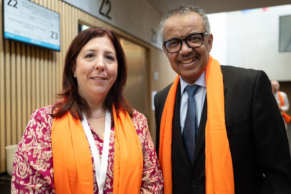 Deeply moved by the compassion, conviction and impact shown by <a href="/melshel73/">Melissa Sheldrick</a> to ensure the legacy of her beautiful son, Andrew Sheldrick, makes health care safer for patients around the world. Thank you for what you do to bring people together to advance #PatientSafety.