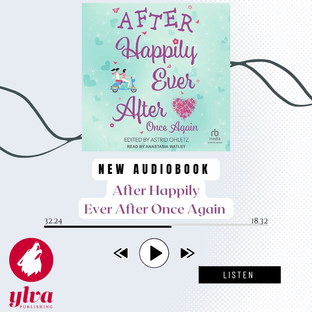 YlvaPublishing's tweet image. t's here! The After Happily Ever After Once Again audiobook is now out on all major platforms! 🥳🏳️‍🌈
Come check out this adorable short story collection! ylva-publishing.com/product/after-…
#lesbianromance #wlwbooks #sapphicreads