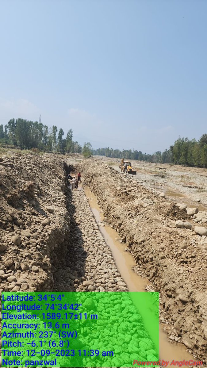 ExEnIrrigation's tweet photo. Improvements/Construction of damaged pick up wier of panzwal khul at Magam under District Capex
@dicbudgam @DC_Budgam @anbreenanjum https://t.co/eNcZVEQ2QZ