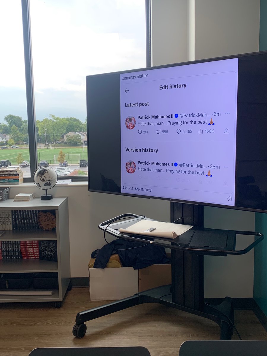 Thanks for the mini lesson today, <a href="/PatrickMahomes/">Patrick Mahomes II</a>