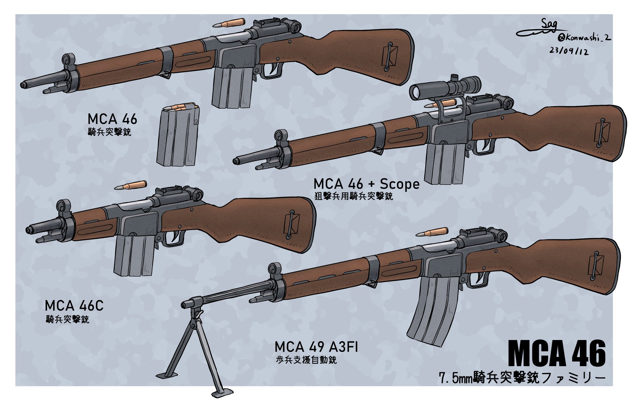 希少！！戦後ライフル 第二次世界大戦で功績を遺したボルトアクションライフルを再現