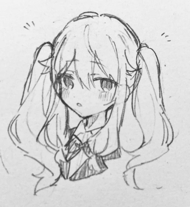 普通のツインテねねさんも描いてた 