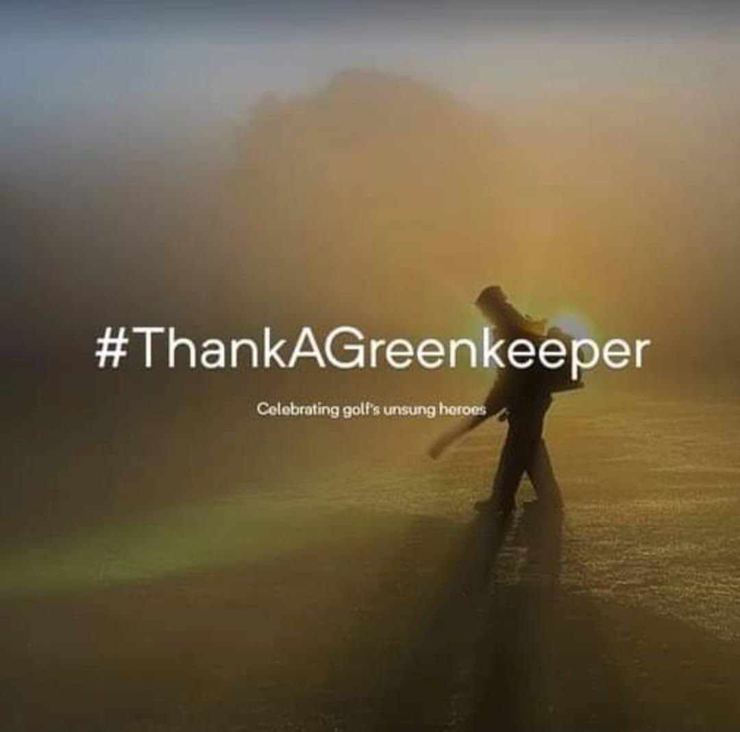 Thanks to our dedicated and talented Greens Team. The standard of our course is fantastic and that’s thanks to all the hard work you produce whatever the weather.