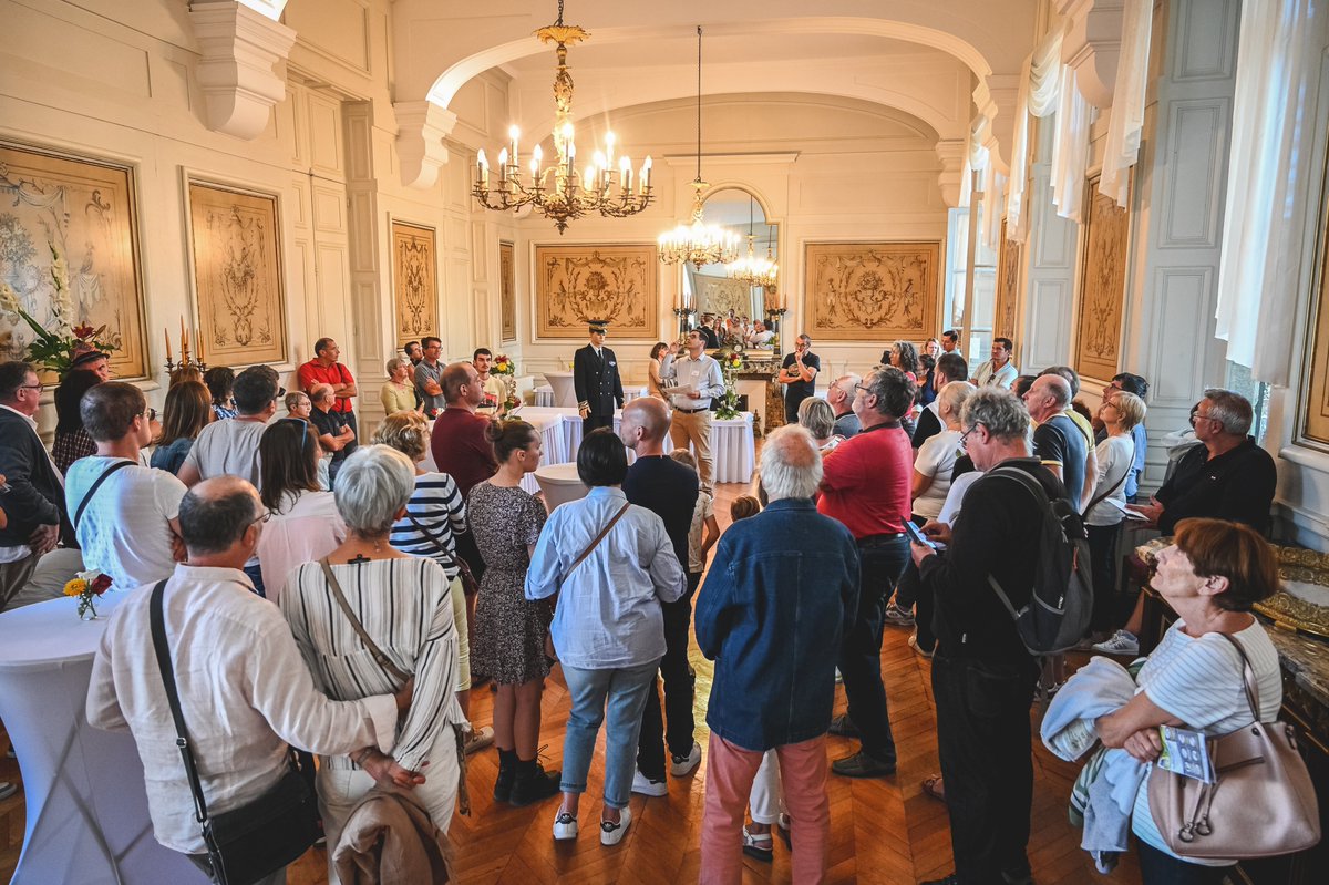 Prefet56's tweet photo. #JEP2023 |🏦
Dimanche 17 septembre, venez visiter la préfecture du #Morbihan à #Vannes, ses salons et ses jardins, à l'occasion des Journées européennes du Patrimoine 2023
Visites guidées de 10h à 12h et de 13h30 à 18h😀
https://t.co/aaB4oixH7L https://t.co/1MRlpALmJ6