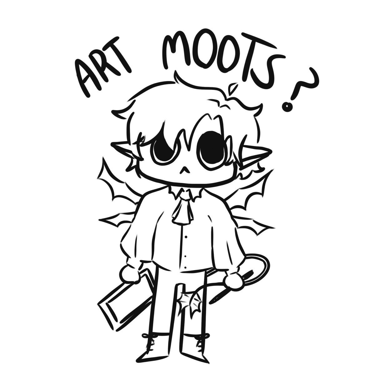 vilieca's tweet image. ello ello! I’m once again looking for interactive art moots~❤️

show me one of your ocs and tell me a cool thing about them to become moots!

(likes and shares are appreciated.)

        🌙 ⭐️ 🌙
   ⭐️                  ⭐️
🌙 #artmoots 🌙
   ⭐️                  ⭐️
        🌙 ⭐️ 🌙