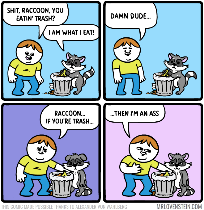 MrLovenstein's tweet photo. Secret Panel HERE 🦝 https://t.co/0Rclrg9nfI https://t.co/K785AFpgY8