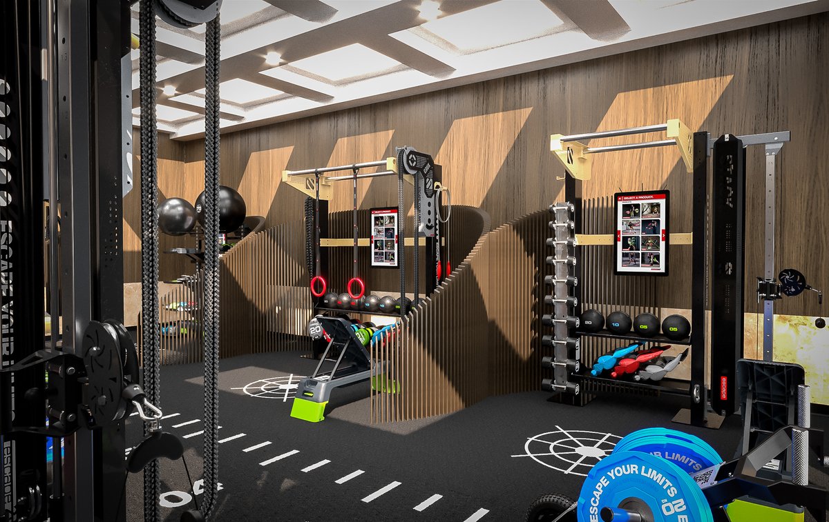 escapefitness's tweet photo. Welcome to the Urban Studio
Create a gym that's not only functional, but also visually stunning with Escape Fitness.
#escapefitness #escapeyourlimits #fitnessindustry #functionalfitness #gymdesign #workoutmotivation https://t.co/ljErDOfOIK
