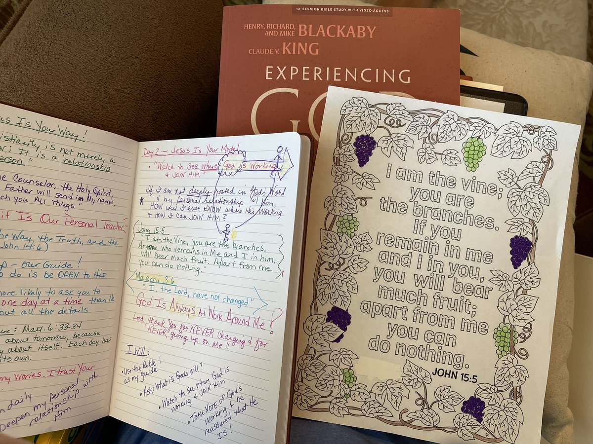 I have to thank <a href="/KedcARTS/">RENAISSANCE Grant</a> <a href="/KEDCGrants/">KEDC Grants</a>  for the time I spent diving I to my creative side. Finding new ways to study Experiencing God and memorizing scripture!!  The Renaissance grant truly brought color to my life!