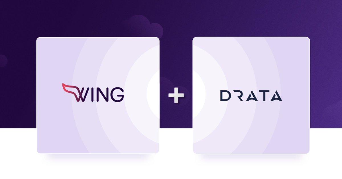 🤝 We're excited to announce our strategic partnership with <a href="/DrataHQ/">Drata</a>, combining Wing's advanced SSPM technology with Drata's industry-leading compliance automation solution! 

Here's more about the partnership 👇lnkd.in/diH4UFXi 

#SSPM #SaaSSecurity #CyberSecurity