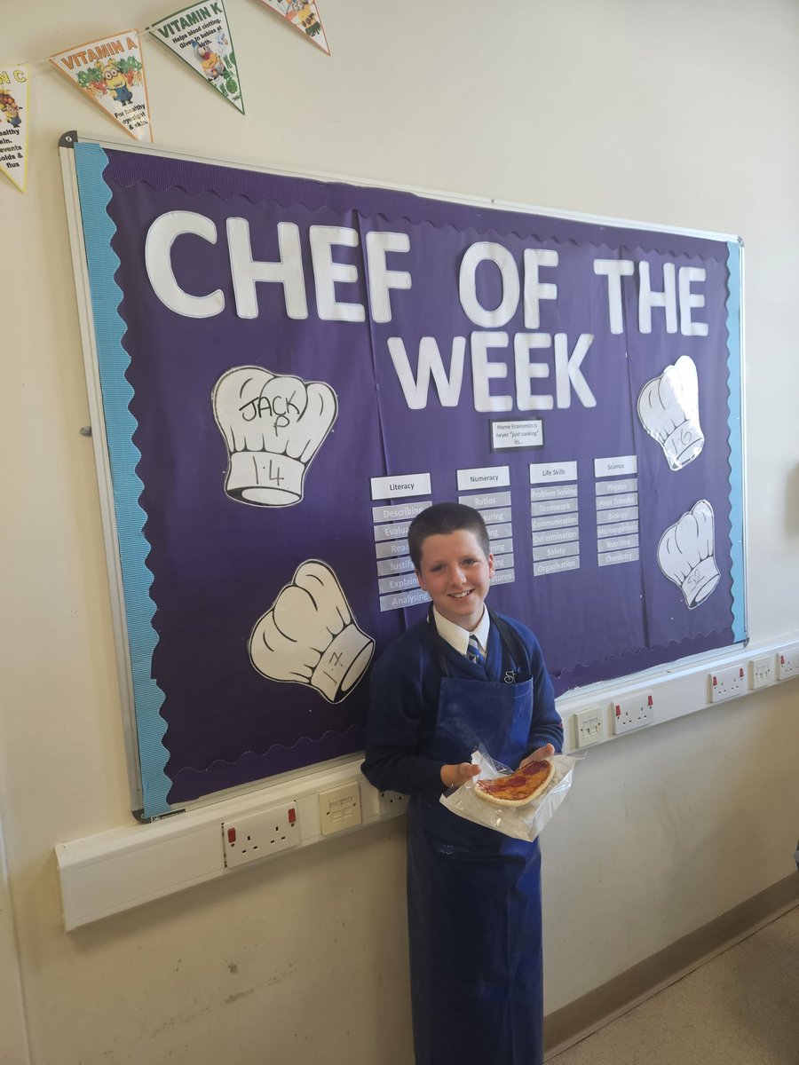 Well done to Jack, Olivia and Amelia in 1.4 and 1.6 🎉👏🌟
#chefoftheweek