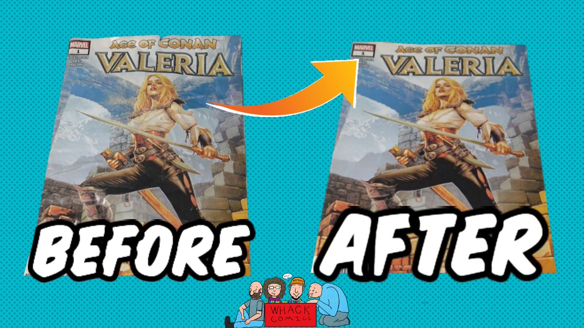 Wanna learn how to clean and press your comic books at home with nothing but a sandwich press? I got you covered youtu.be/1P4xjwnaE4w?si…