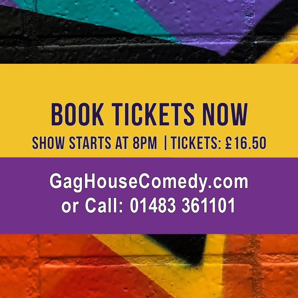 Guildford Gag House Comedy Club
This Saturday,  16 September 
The Back Room of The Star Inn
TICKETS: gaghousecomedy.com/events/guildfo…
