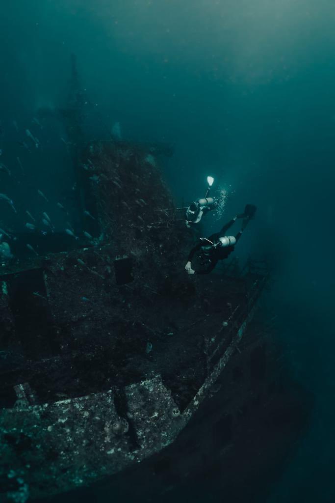 stephenjaynsley's tweet photo. I 'wreckon' whoever was captaining this ship needs a 'stern' talking to! The Odyssey in Roatan is such a fun wreck to dive, loads of easy swim throughs and a great visual spectacle over all. 
#roatan #wreckdiver #wreckdiving #padi @PADI https://t.co/0J6rmz0ZJS