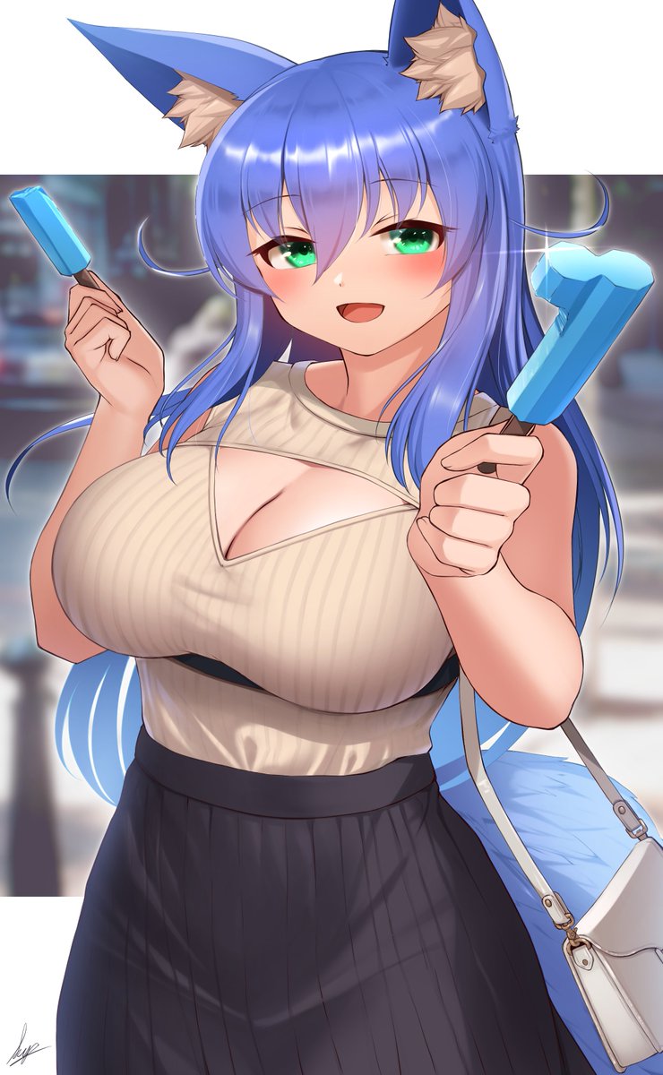 「半分こ、ですよ?」 