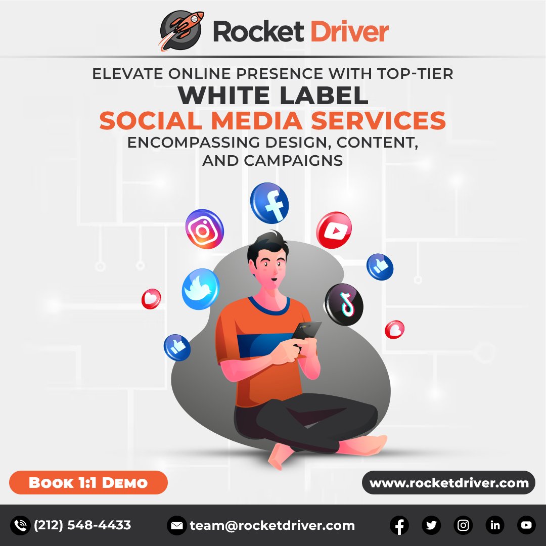 Rocket_Driver's tweet image. Improve your online presence with Elite White Label Social Media Services. Your client can achieve excellence in Graphic Design, Content Production, and Custom Campaigns.

#SocialMediaExcellence #rocketdriver #WhiteLabelServices #GraphicDesign #OnlinePresence