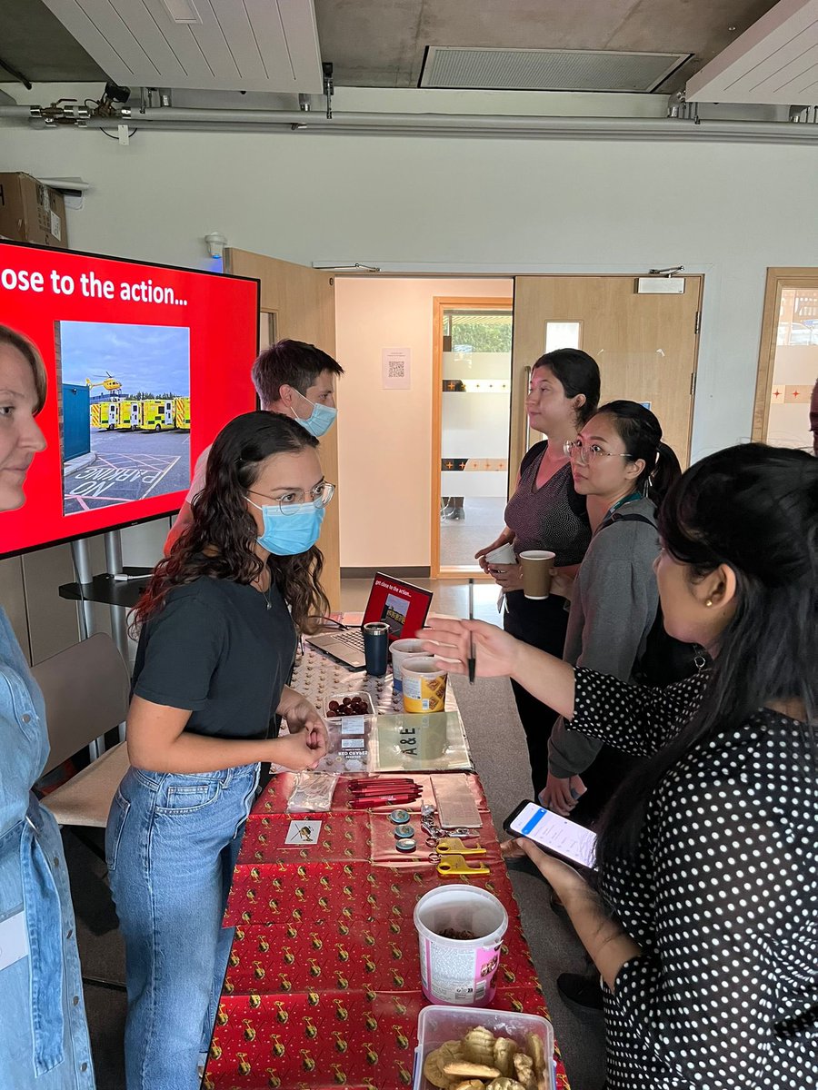 Considering a career in Emergency Medicine? Who better to answer your questions that our hardworking team!! Pop into our stand and fire away your questions!! <a href="/NNUH/">Norfolk and Norwich University Hospitals</a> <a href="/nnuhPGME/">PGME</a> <a href="/uniofeastanglia/">UEA</a>