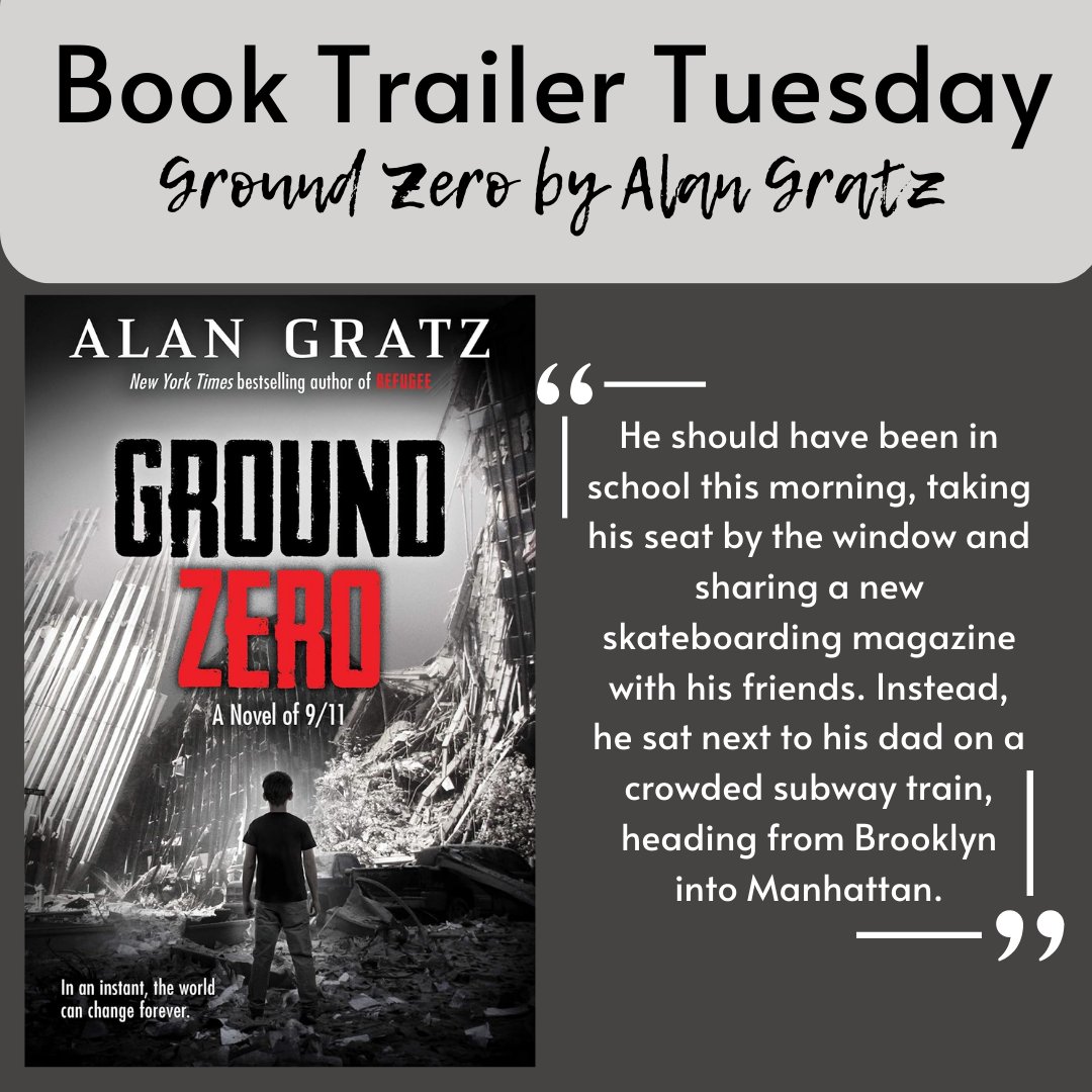 Stinson MS Library (@nisdstinsonlib) on Twitter photo It's #BookTrailerTuesday Watch this trailer for Ground Zero by Alan Gratz and then head to the
<a href="/NISDStinson/">Stinson MS NISD</a> library and check it out today! <a href="/NISDLib/">NISDLibraryServices</a> #SkyhawkPride #SkyhawksRead youtu.be/Xe3SD8XLD3I?si… It's #BookTrailerTuesday Watch this trailer for Ground Zero by Alan Gratz and then head to the
<a href="/NISDStinson/">Stinson MS NISD</a> library and check it out today! <a href="/NISDLib/">NISDLibraryServices</a> #SkyhawkPride #SkyhawksRead youtu.be/Xe3SD8XLD3I?si…