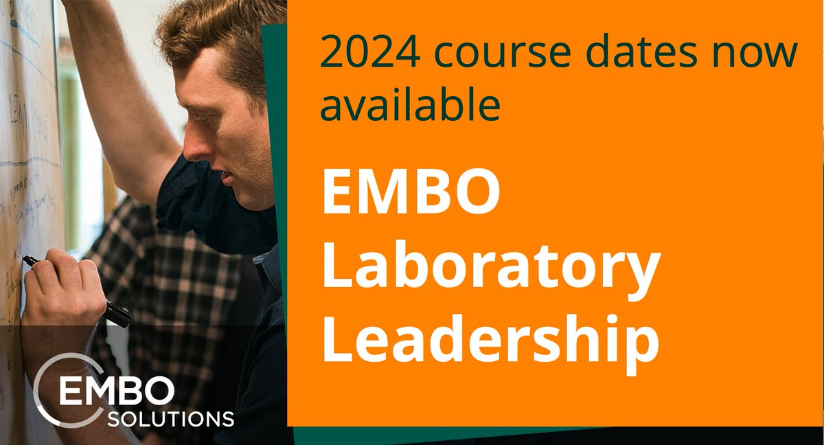 🆕 2024 dates have been released for in-person + virtual <a href="/EMBO/">EMBO</a> Lab Leadership courses as well as online #ProjectManagement + #SelfLeadership courses as this year’s courses are fully booked. Sign up now for 2024 to avoid disappointment: lab-management.embo.org/dates #EMBOLabLead