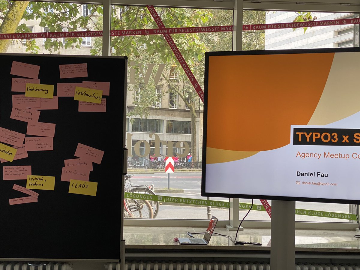 attending #TYPO3 x Schaffrath Digital - Agency Meetup Cologne.