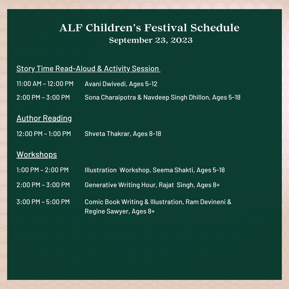 Co-founders <a href="/barkha_dance51/">Barkha Patel</a> and <a href="/shachiphene/">Shachi Phene</a>  will be going live on Instagram TODAY at 12:00 PM ET to share the behind-the-scenes details on how and why two dancers are putting together a literature festival. Log on during your lunch break - they will be taking questions!