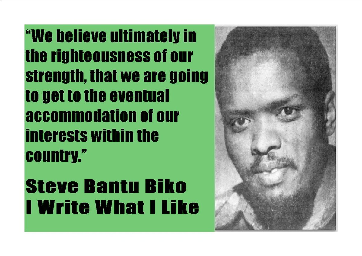 NAMBITHA's tweet photo. #RememberSteveBiko https://t.co/f4IAVAg1Ve