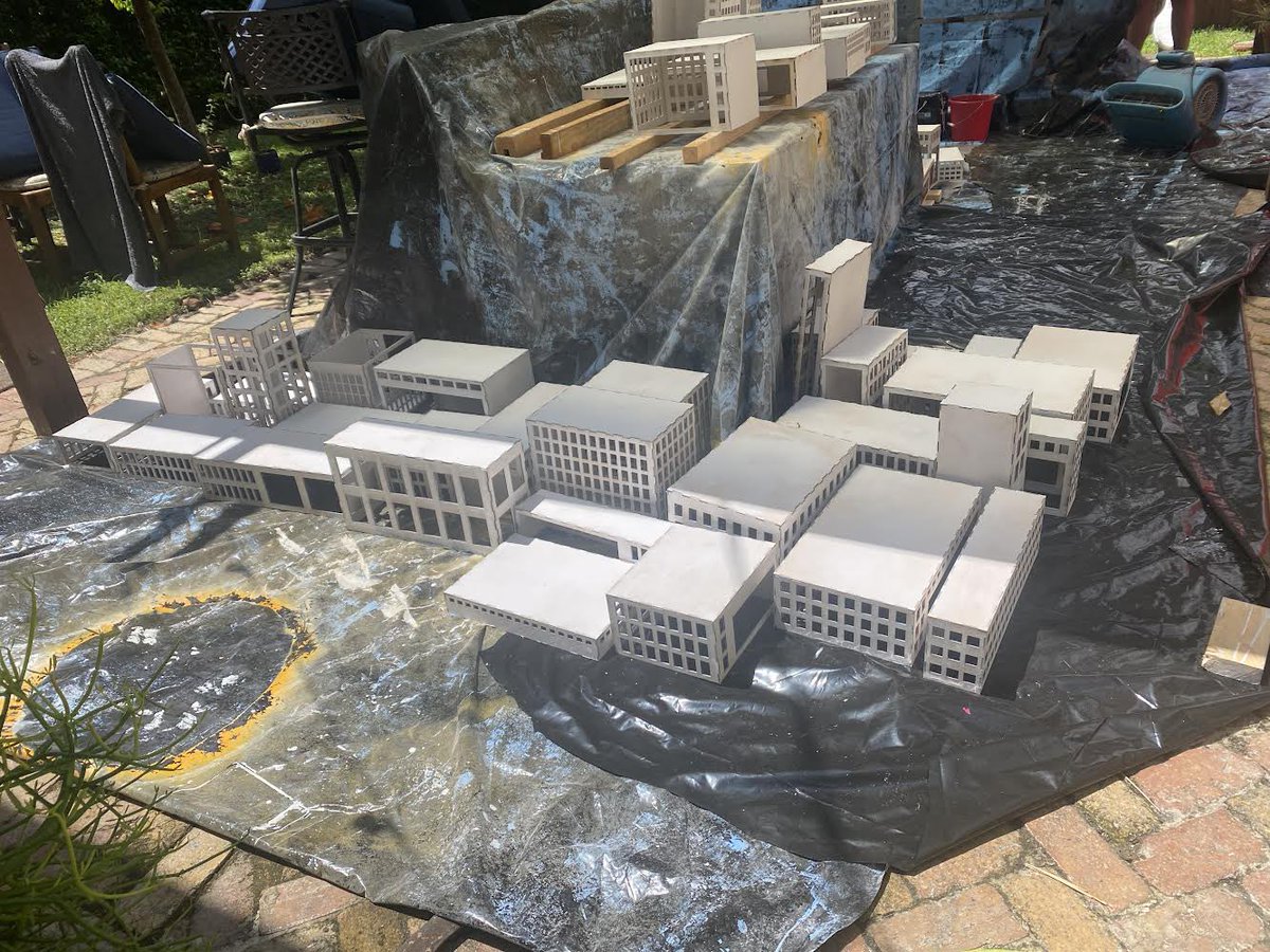gablestage's tweet photo. Get an exclusive peek behind the scenes as we build the breathtaking set for, 'How I Learned What I Learned.'
Join us at Artistic Director Bari Newport's home, where our talented crew is crafting 130 buildings and 3 bridges, designed by Frank Oliva.
#25thAnniversary #GableStage https://t.co/0yYXy2ZloP