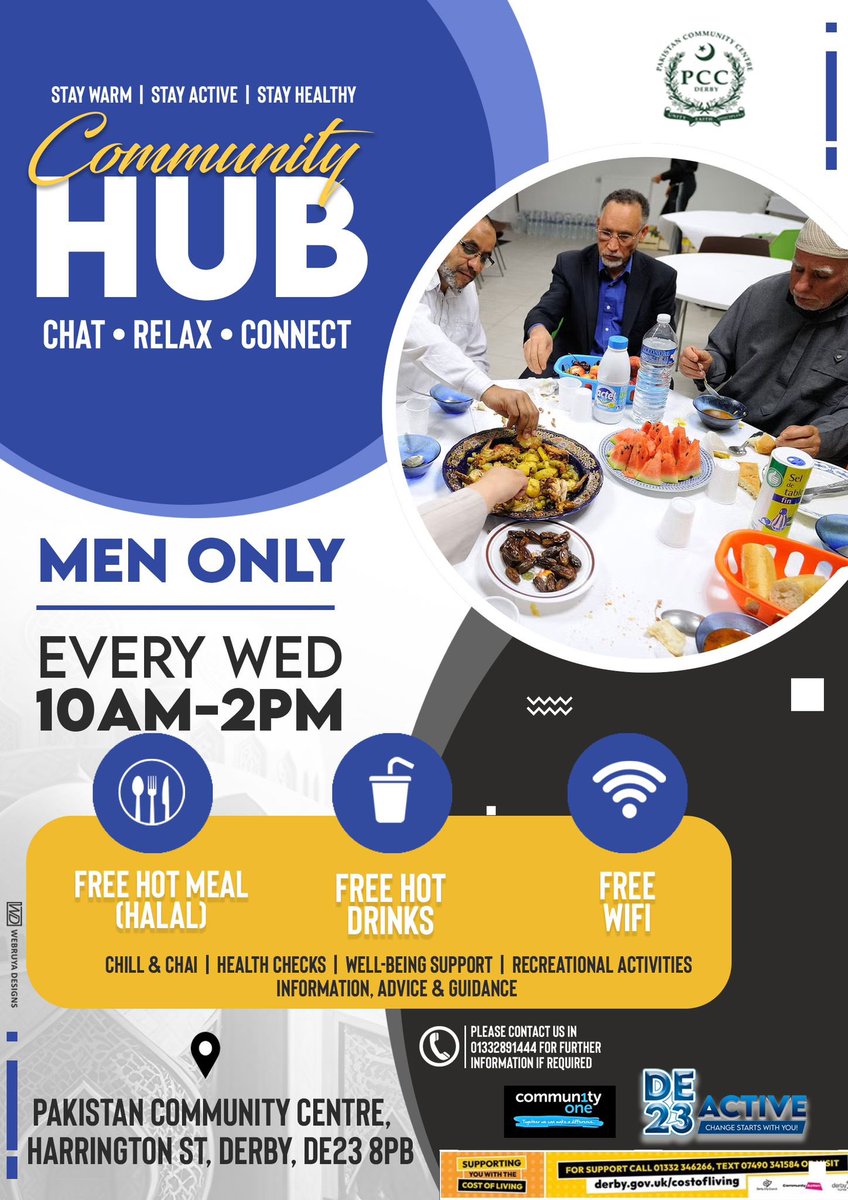 communityone1's tweet photo. 🔹Mens Warm Hub Tomorrow 🔹 https://t.co/9IotNlOeEB
