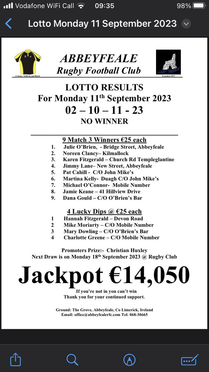 Abbeyfeale Rugby (@abbeyfealerugby) on Twitter photo 