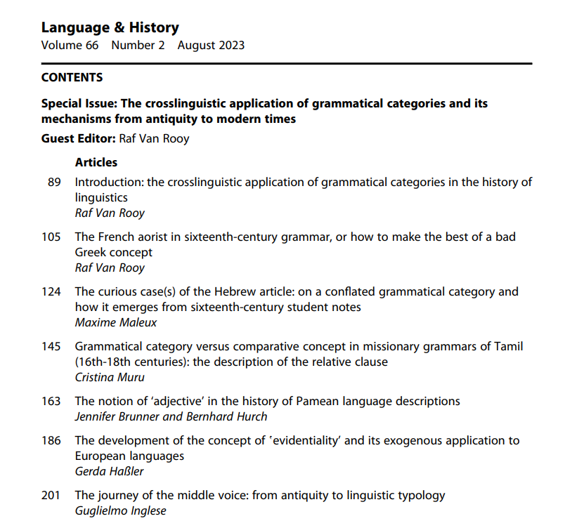 dhaydenceltic's tweet image. Huge thanks to Raf van Rooy @boomloos for putting together this excellent and fascinating Special Issue of Language &amp;amp; History, which is finally off to the printers! 1/3 
#histlx

tandfonline.com/toc/ylhi20/cur…