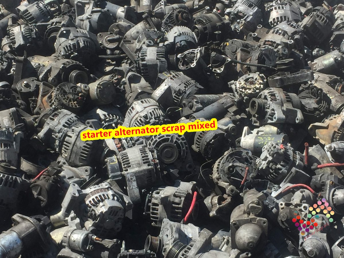 PowerStepHK's tweet photo. we https://t.co/3kUhnpSX6W regularly have huge amout enquiry of starter alternator mixed scrap, If you have any stock please offer us. Direct line whatsapp +85260669186 / wechat +8613923192733 / mail: vdbswa@gmail.com
#starterscrap #alternator #scrapyard #scrapmetal #scrapdealers https://t.co/Q1XY71q7X9
