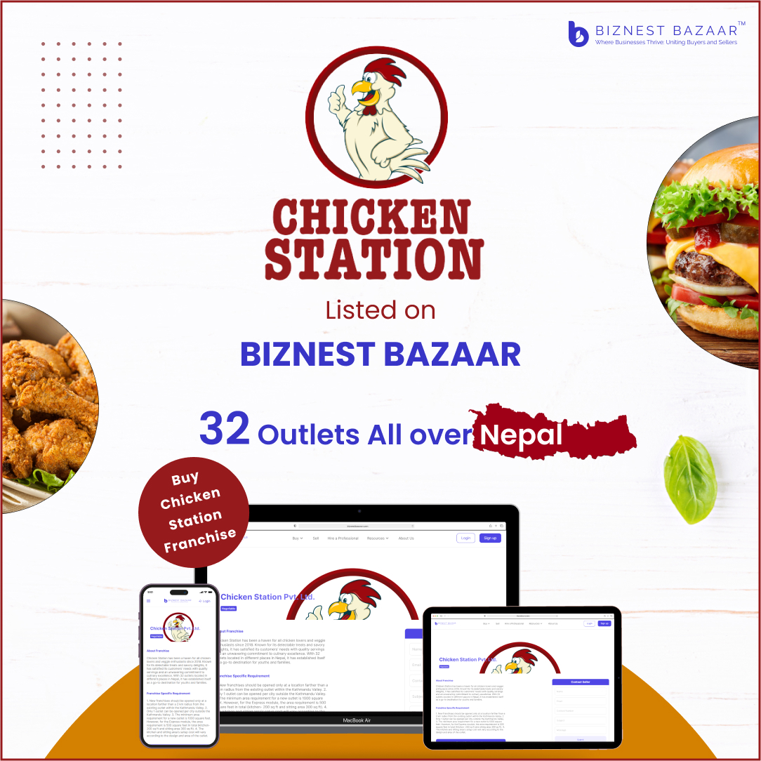 BiznestBazaar's tweet image. Biznest Bazaar and Chicken Station have joined hands to enhance the Digital Experience of Franchise Seekers 🤝

Apply for Chicken Station Franchise : biznestbazaar.com/browse/chicken…

#BiznestBazaar #ChickenStation #FranchiseOpportunity #GrowWithBiznest