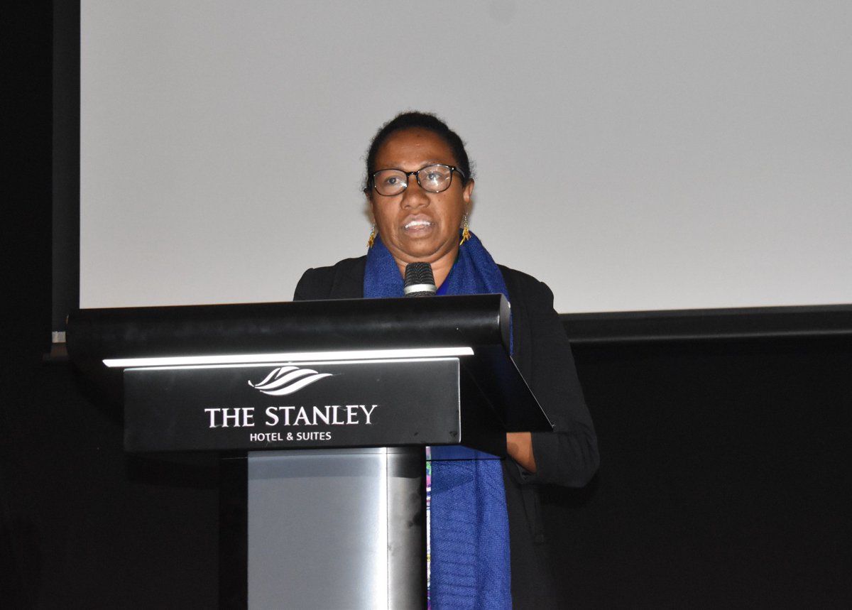 Middle ear infection in childhood can lead to hearing loss and serious illness. PNGIMR Research Fellow, Dr Celestine Aho presented on the prevalence of middle ear infections (otitis media) in childhood attending urban outpatient clinics in Goroka.