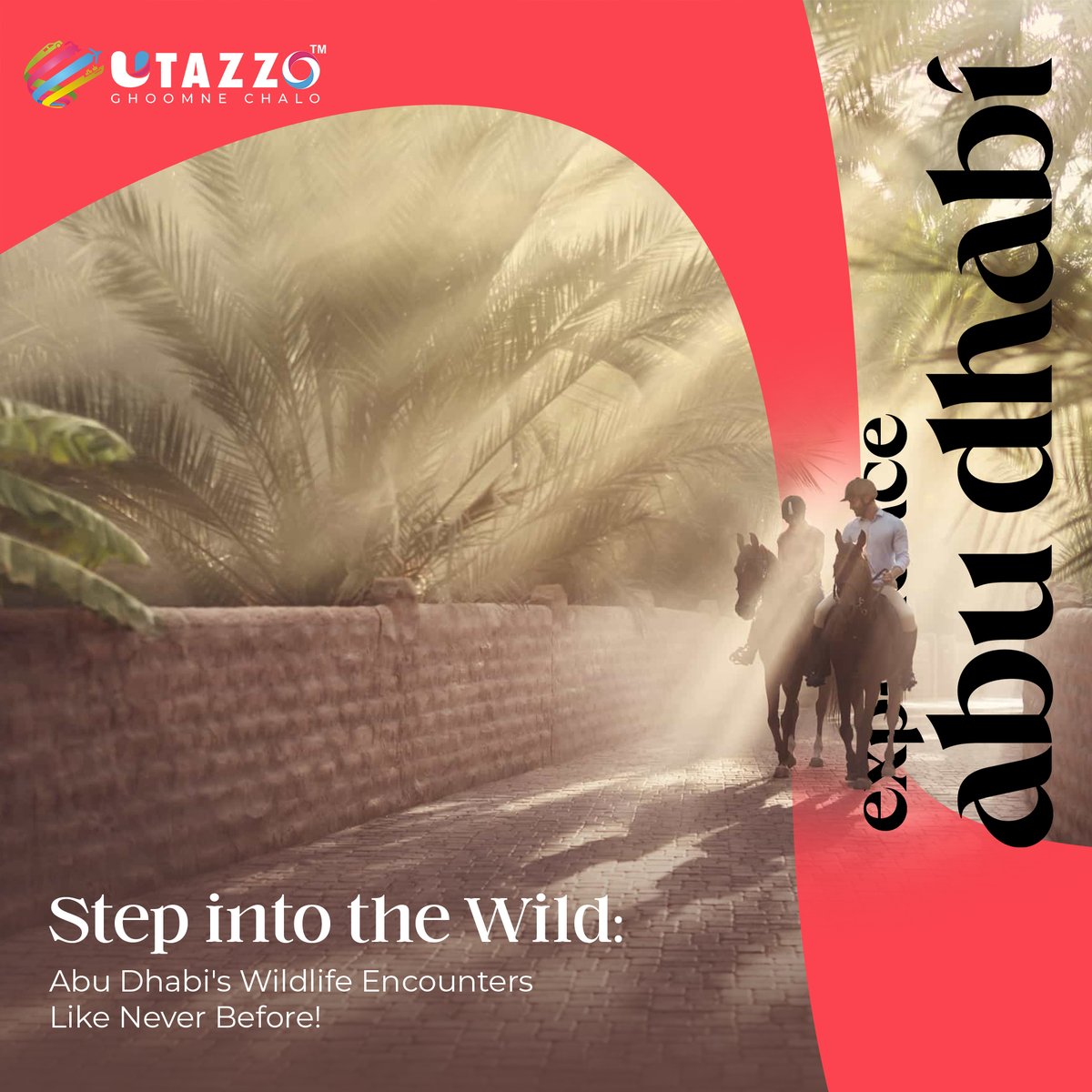 Utazzo's tweet photo. Discover the opulent beauty of Abu Dhabi with Utazzo! Our incredible packages start at just ₹45,990. 🌴🕌Book your dream getaway today and immerse yourself in luxury.
.
.
.
#AbuDhabiGetaway #UtazzoAdventures #TravelGoals #LuxuryVacation #ExploreAbuDhabi #UAEAdventures https://t.co/MLu1DfyyaI
